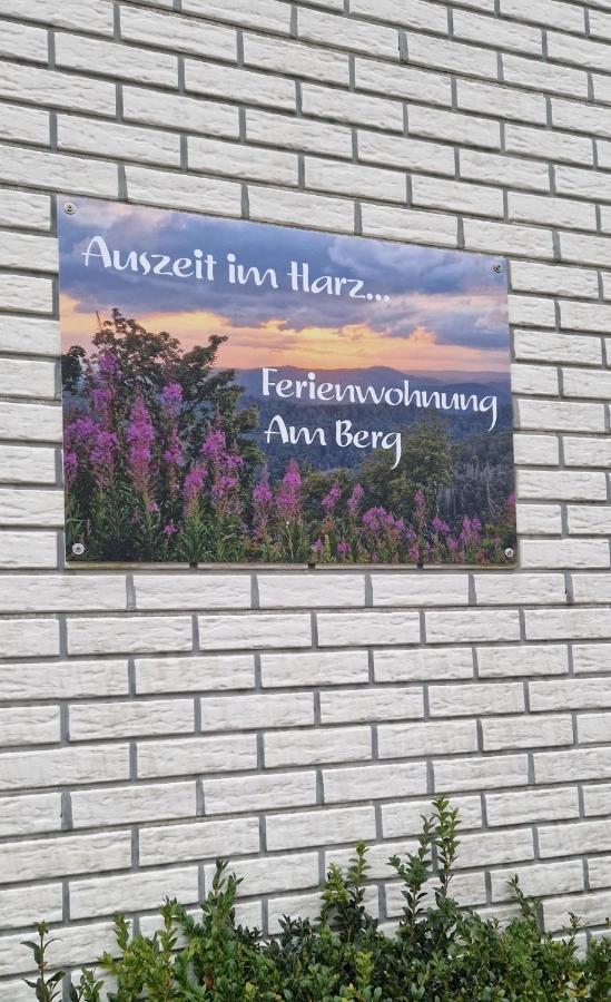 Ferienwohnung Schwarzer Hirsch Wieda Esterno foto