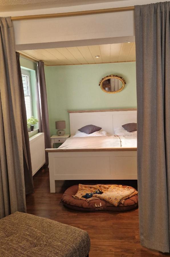 Ferienwohnung Schwarzer Hirsch Wieda Esterno foto