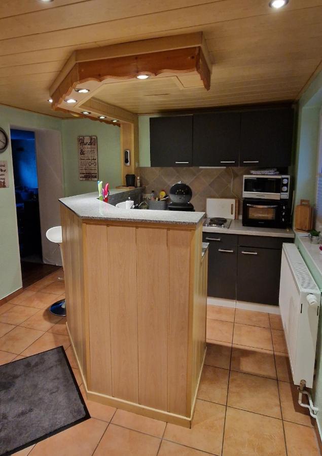 Ferienwohnung Schwarzer Hirsch Wieda Esterno foto