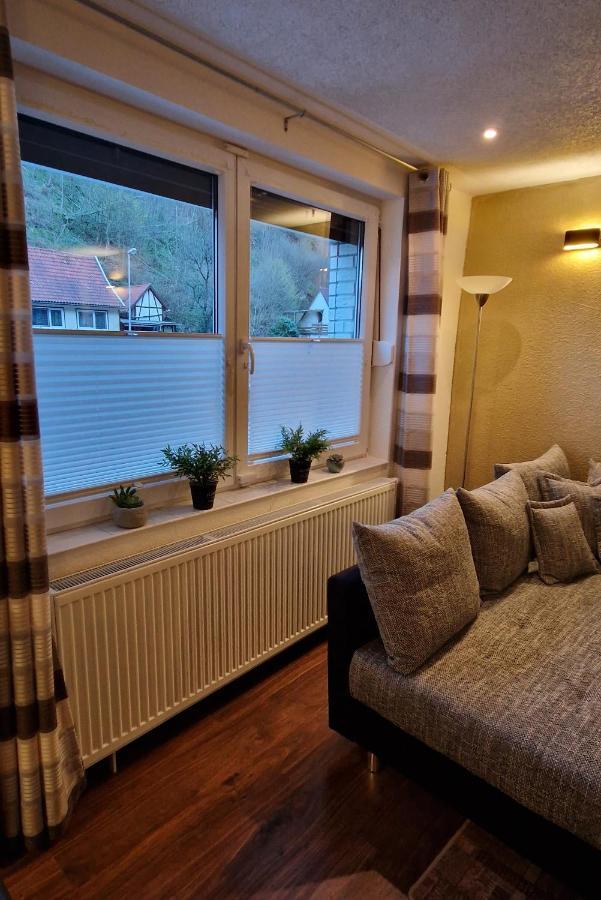 Ferienwohnung Schwarzer Hirsch Wieda Esterno foto