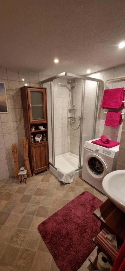 Ferienwohnung Schwarzer Hirsch Wieda Esterno foto