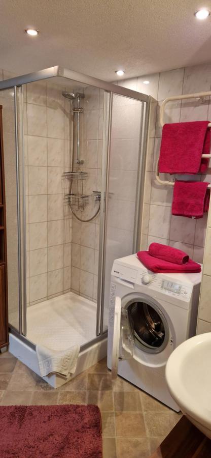 Ferienwohnung Schwarzer Hirsch Wieda Esterno foto