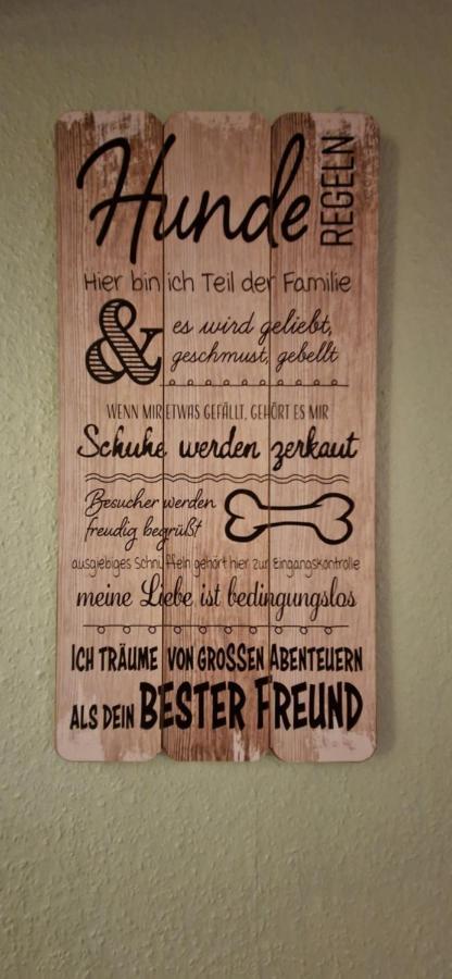Ferienwohnung Schwarzer Hirsch Wieda Esterno foto