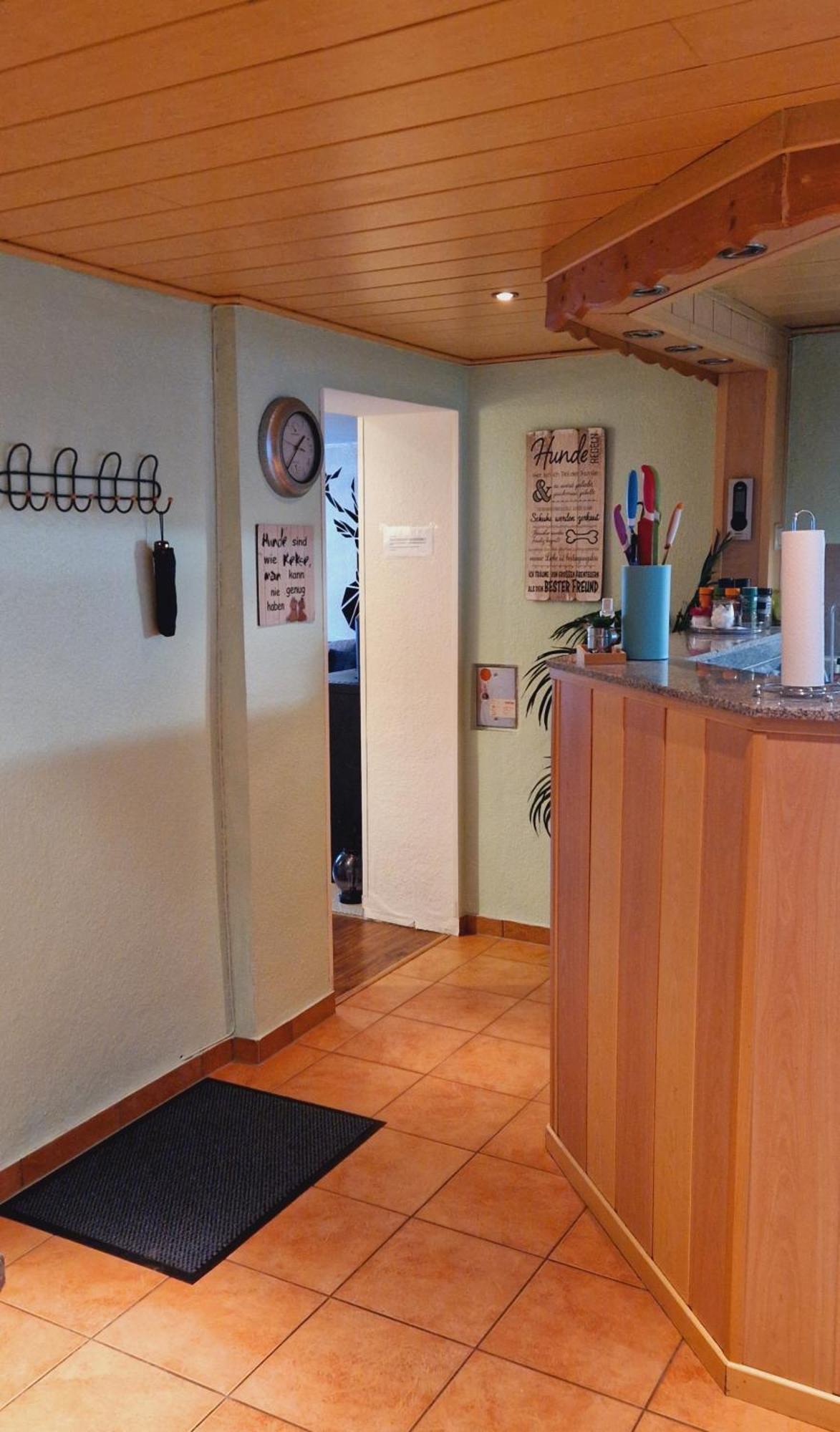 Ferienwohnung Schwarzer Hirsch Wieda Esterno foto