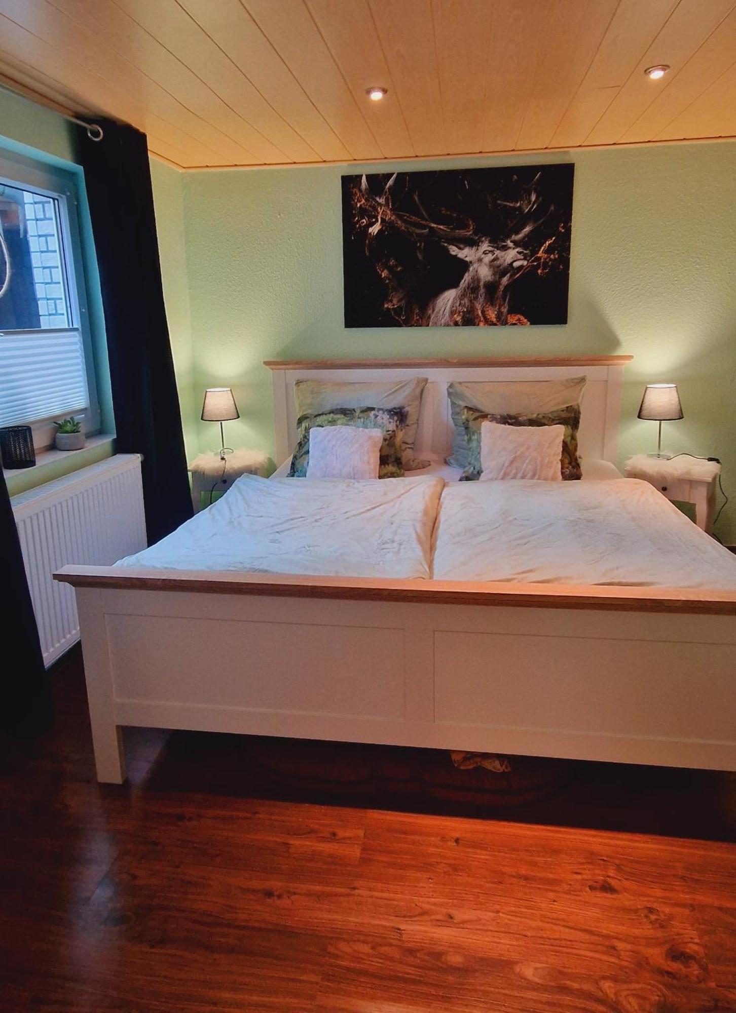 Ferienwohnung Schwarzer Hirsch Wieda Esterno foto